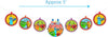 Numberblocks Celebration Banner, Birthday Party Decoration for Kids Celebrations, Classrooms, and Events