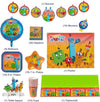 Numberblocks Deluxe Party Supplies Kit, 79-Piece Birthday Party Set for 10 Guests with Plates, Cups, Napkins, Decorations and Table Cover
