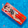 Red Airheads Inflatable Pool Float - Over 67 Inches - Fun and Relaxation on the Water - Perfect for Summer Pool Parties and Lounging - Officially Licensed