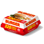 Burger Jigsaw Puzzle - 320 Piece Premium Quality Puzzle Toy