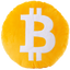 Bitcoin Plush Pillow