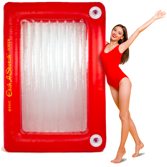Etch A Sketch Giant Inflatable Float