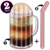 Take2Floats Root Beer Float and Straw Noodle