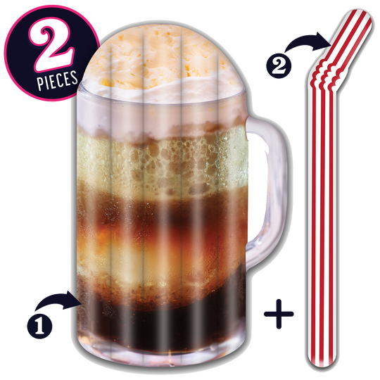 Take2Floats Root Beer Float and Straw Noodle