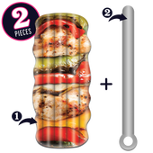 Take2Floats Chicken Shish Kebab Float and Skewer Noodle