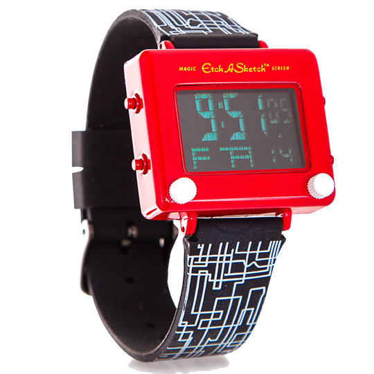 Etch A Sketch Digital Watch