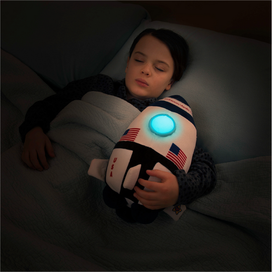 Neil The Rocket Plush - Light Up Rocket Ship