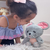 Copy Chat Mouse Plush - Repeats What You Say