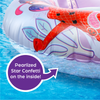 Miraculous Pool Float - Purple With Star Confetti