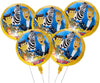 Wild Kratts Foil Balloons – 5 Pack Birthday Party Decorations