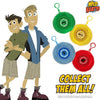 Mighty Mojo Wild Kratts Power Disc Plush Keychain Rings – 4-Pack
