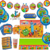 Numberblocks Deluxe Party Supplies Kit, 79 Piece Birthday Party Set for 10 Guests with Plates, Cups, Napkins, Decorations and Table Cover