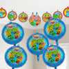 Numberblocks Deluxe Party Supplies Kit, 79 Piece Birthday Party Set for 10 Guests with Plates, Cups, Napkins, Decorations and Table Cover