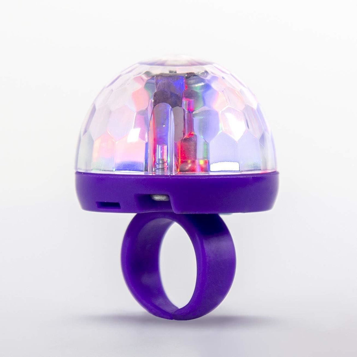 Disco Ring Light-Up LED Glowing Plastic Party Accessory Color Changing ...