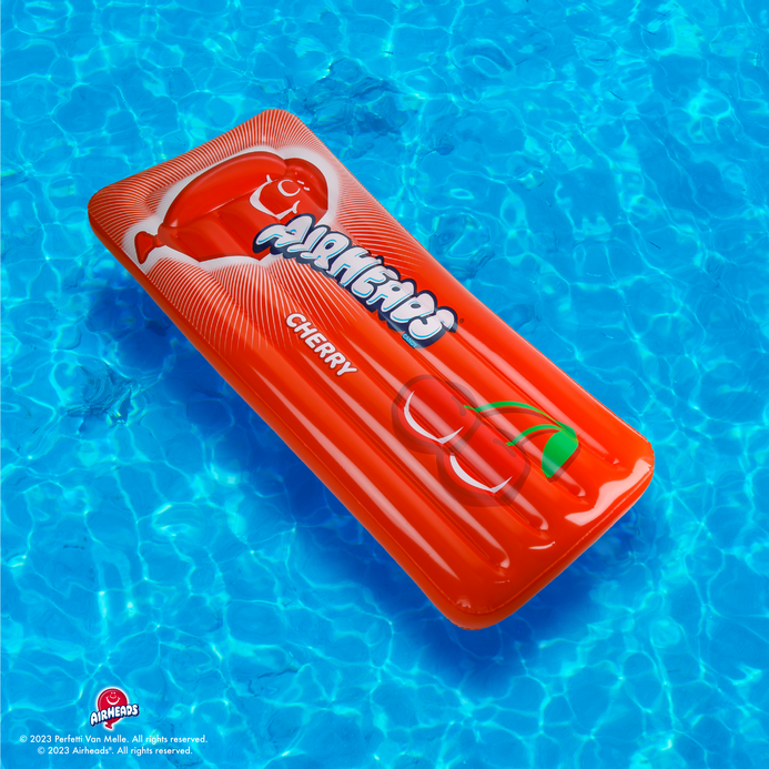 Red Airheads Inflatable Pool Float - Over 67 Inches | MMT – Mighty Mojo ...