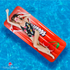 Red Airheads Inflatable Pool Float - Over 67 Inches -  Fun and Relaxation on the Water - Perfect for Summer Pool Parties and Lounging - Officially Licensed