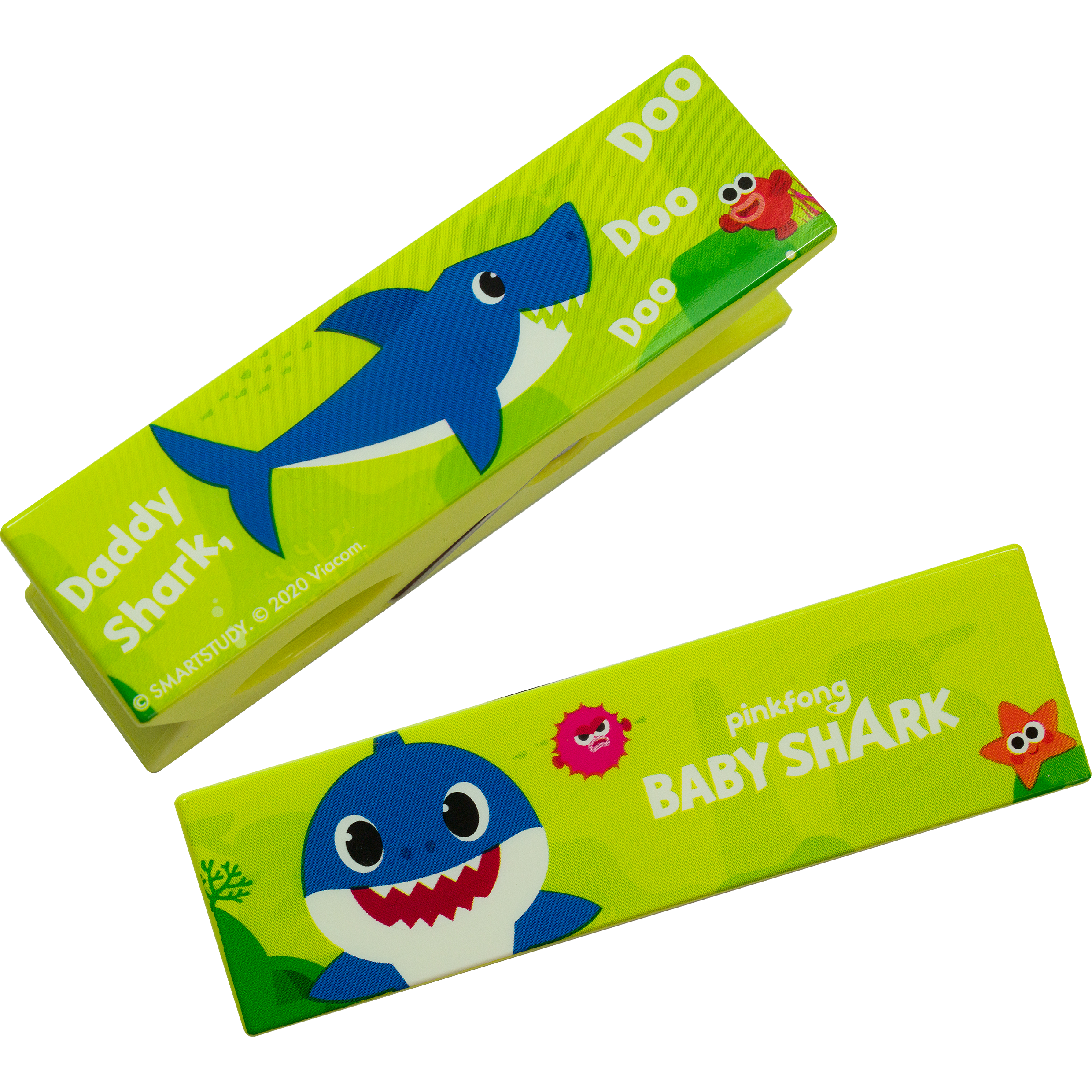 LogoPeg Towel Clips - Baby Shark (Green)