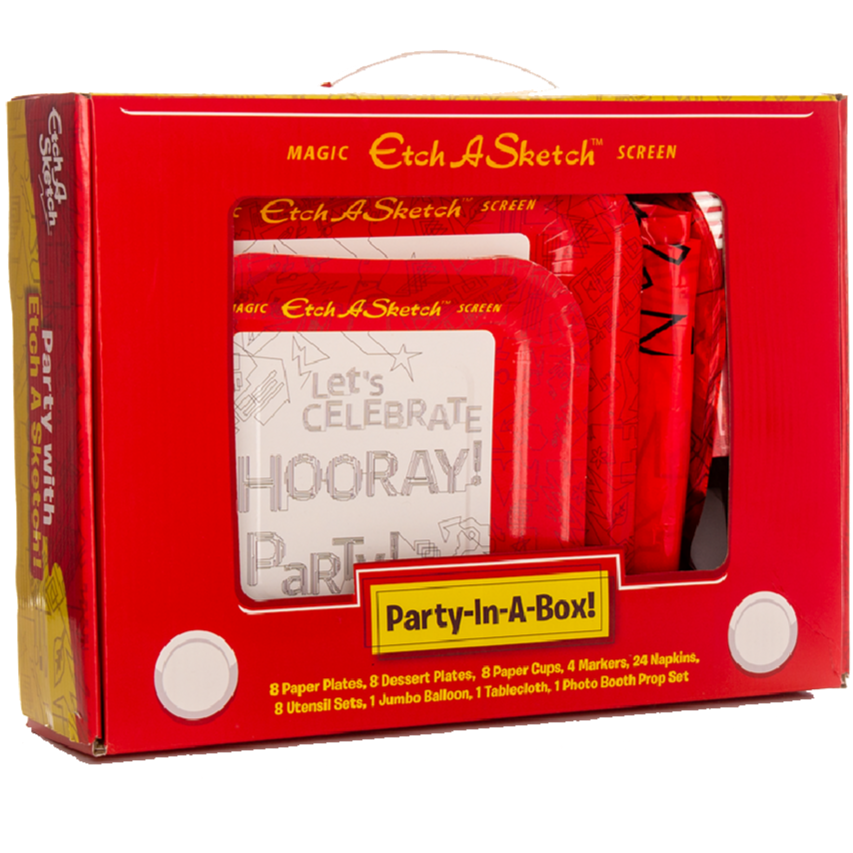 Mighty Mojo Etch A Sketch Party in A Box Kit MMT – Mighty Mojo Toys