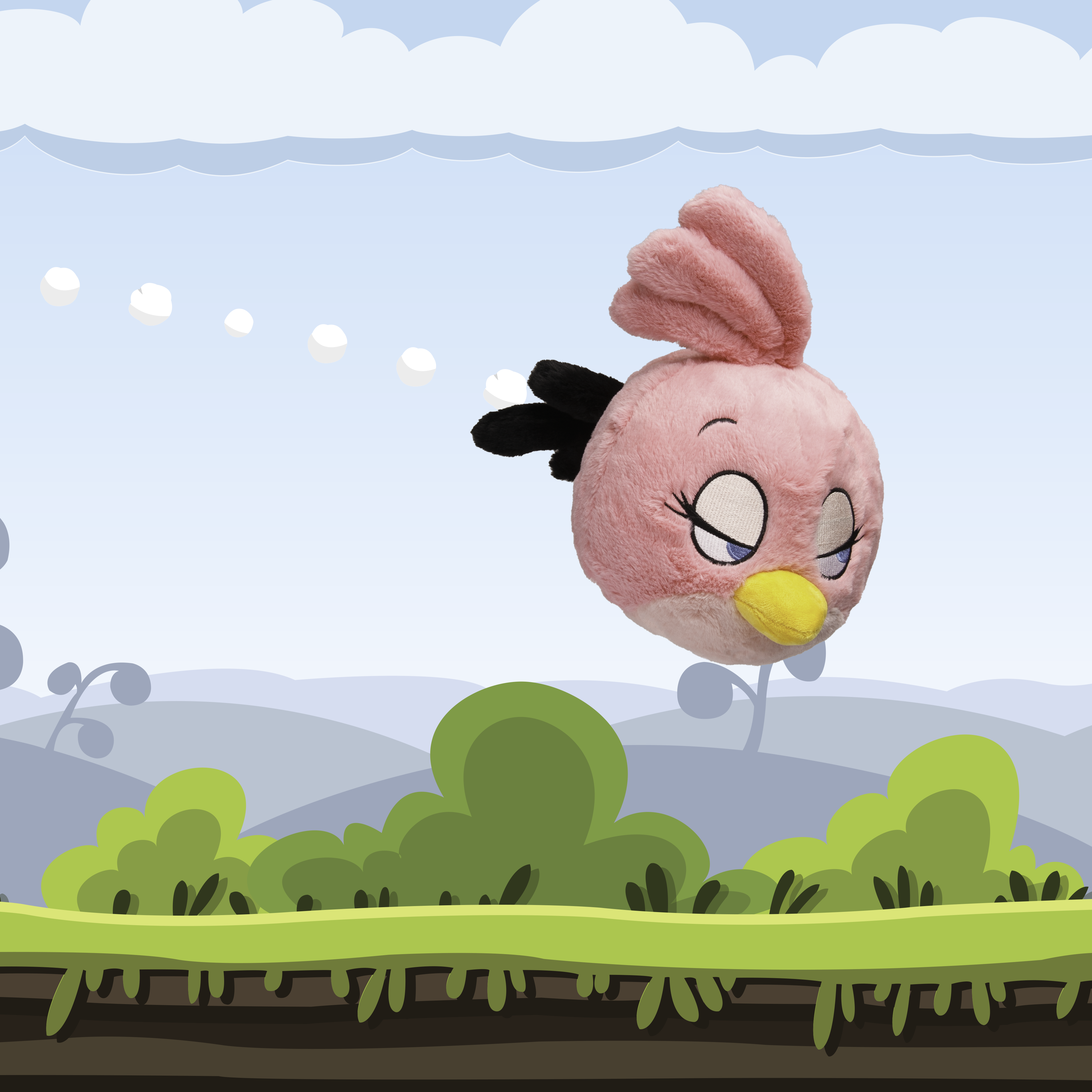 Angry birds stella peluche clearance