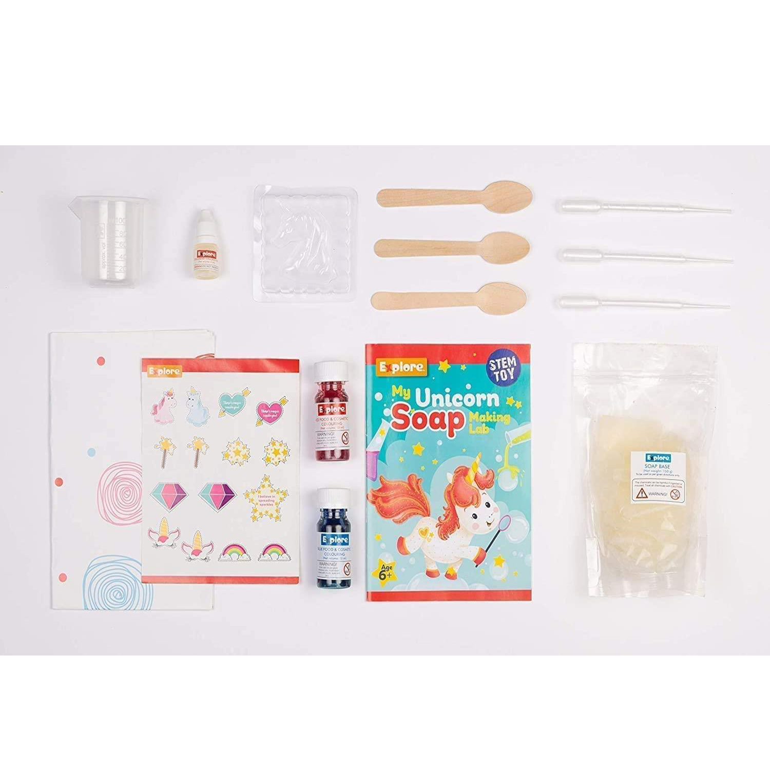 Mighty Mojo Explore STEM Learner Soap Making Kit Glitter DIY Science  Education