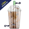 Take2Floats Ice Coffee Float and Straw Noodle