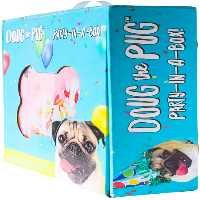 Pug birthday plates clearance