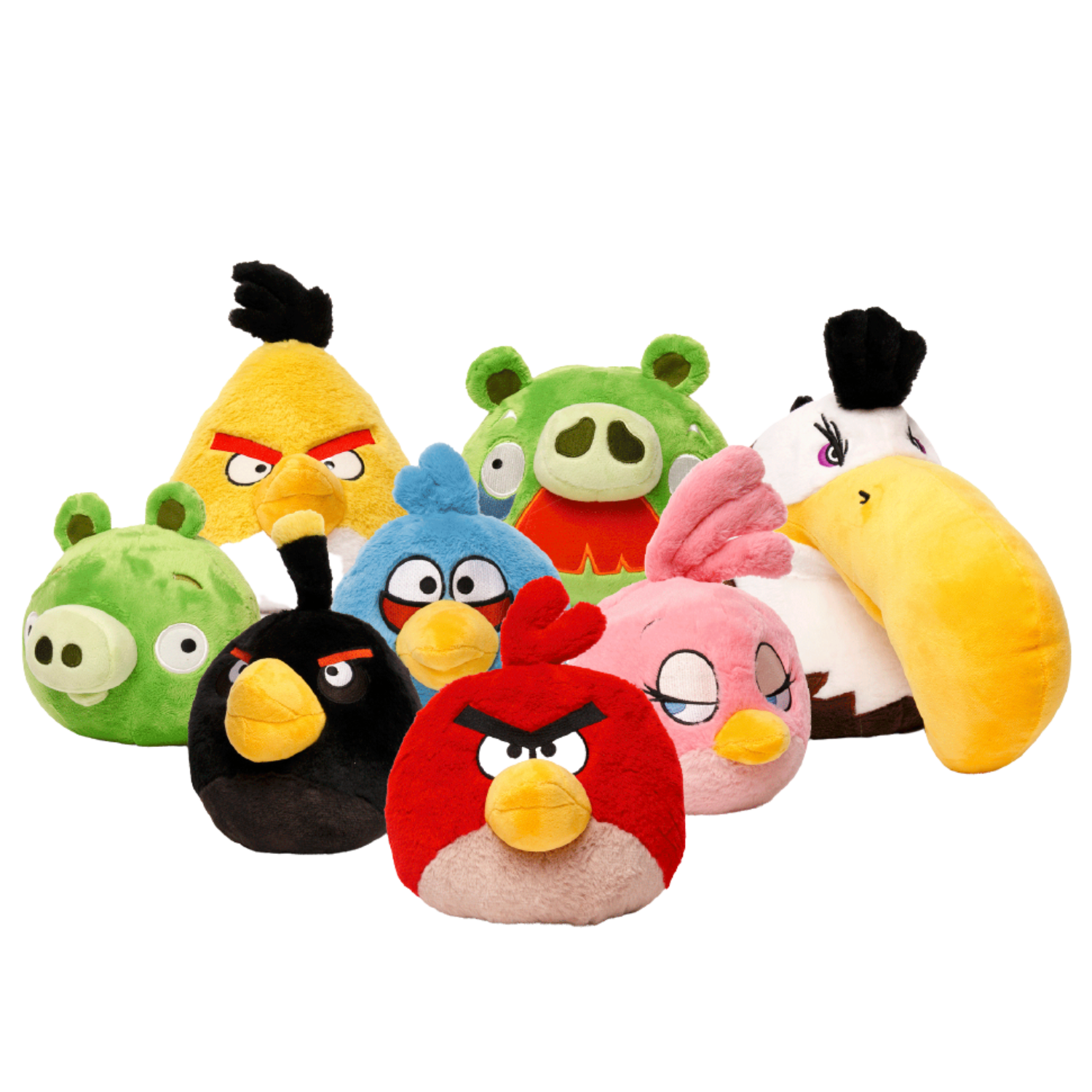 Angry Birds Red Bird Plush MMT Mighty Mojo Toys