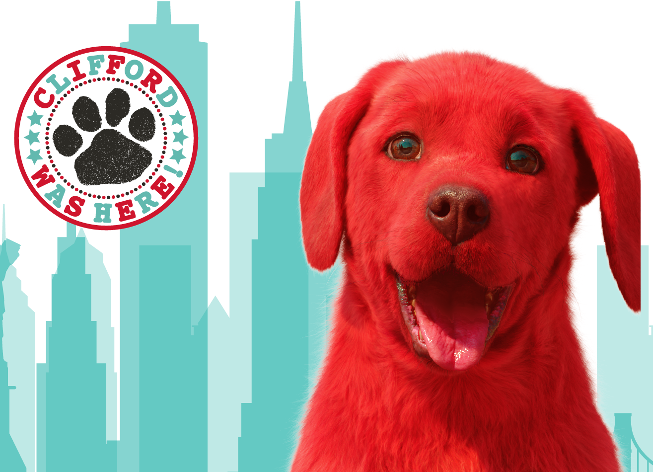 Clifford the Big Red Dog Plush MMT Mighty Mojo Toys