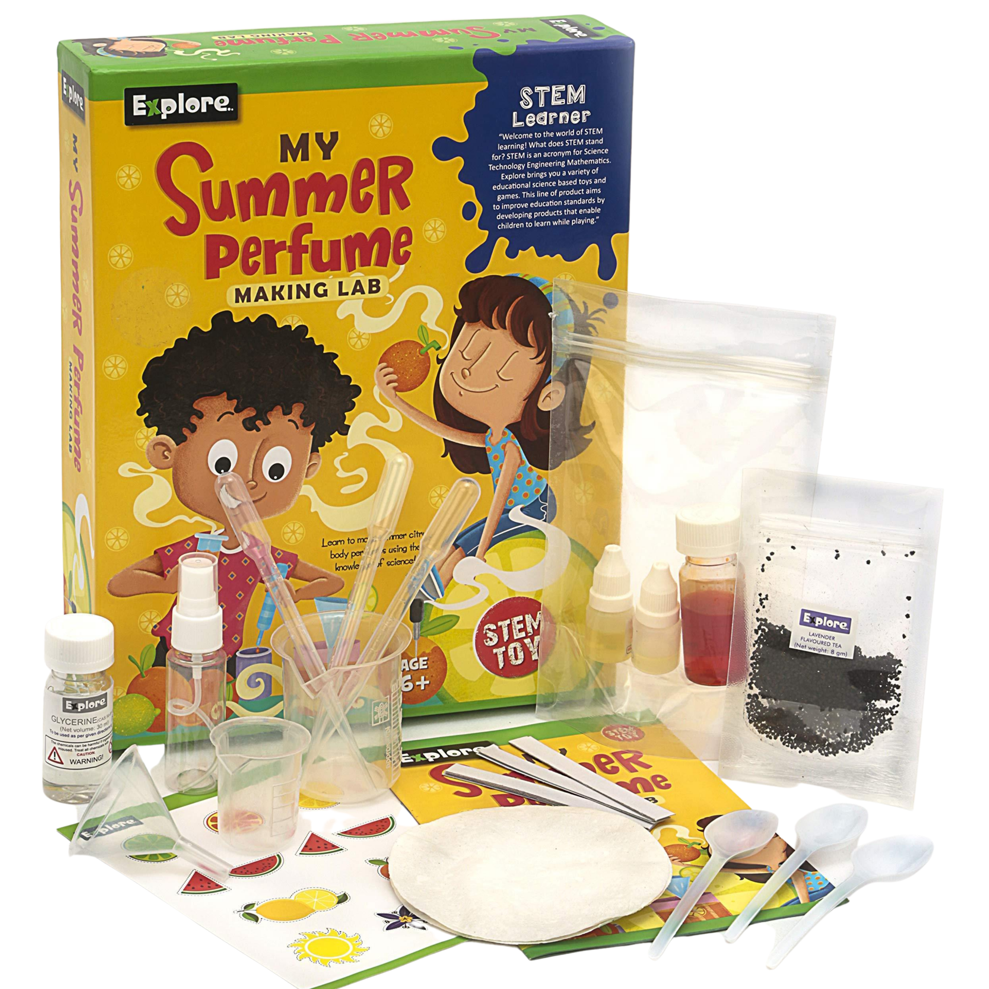 DIY Explore STEM Learner Kit My Summer Perfume Making Lab