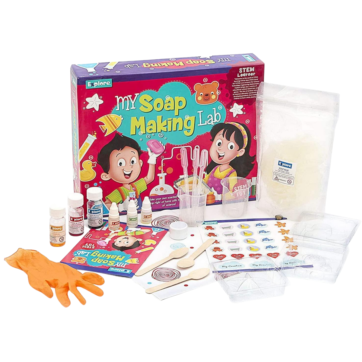 DIY Explore STEM Learner Kit My Soap Making Kit MMT Mighty Mojo Toys