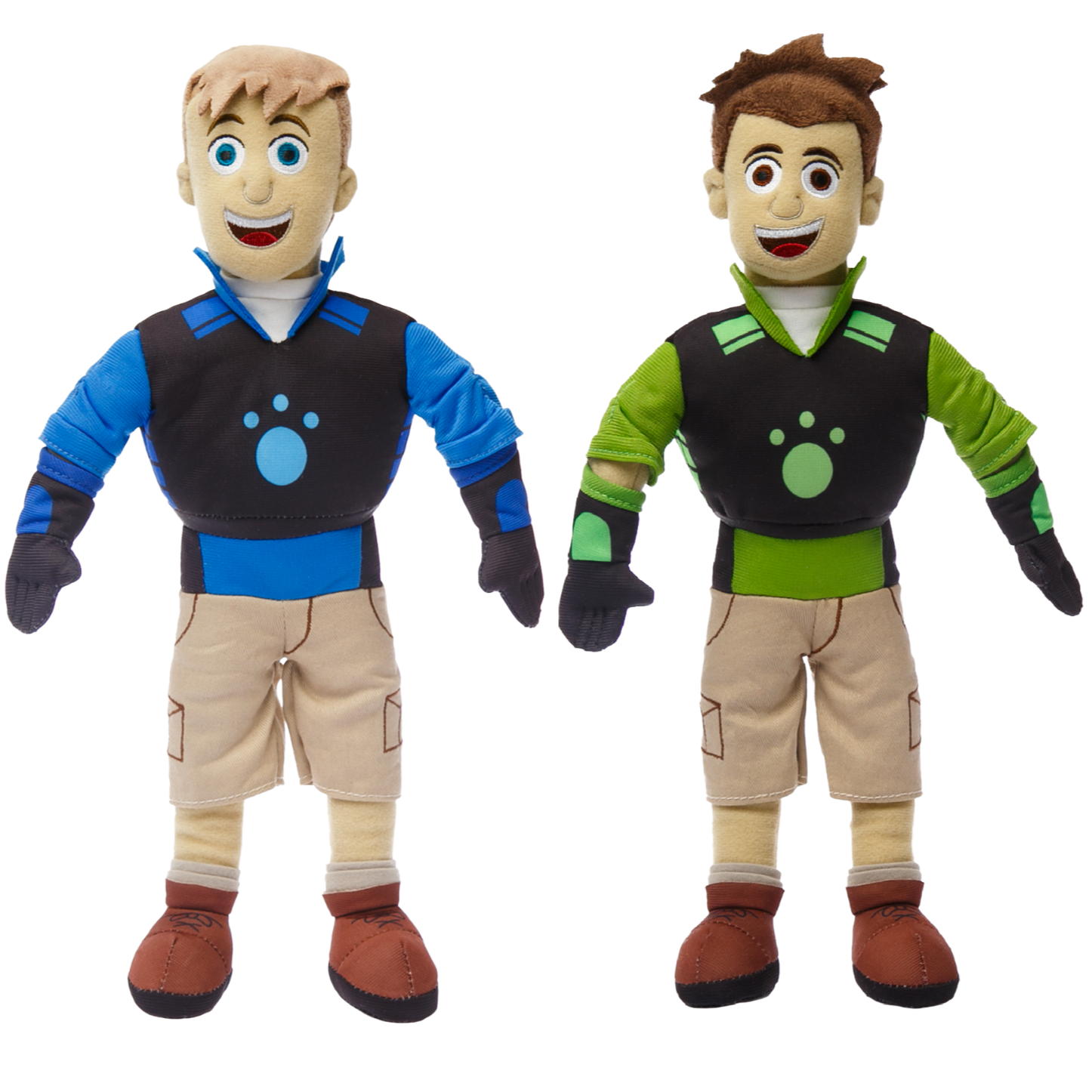 Wild Kratts Plush 2 Pack MMT Mighty Mojo Toys