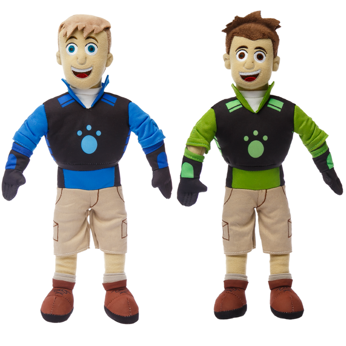 Wild Kratts Plush 2 Pack MMT Mighty Mojo Toys