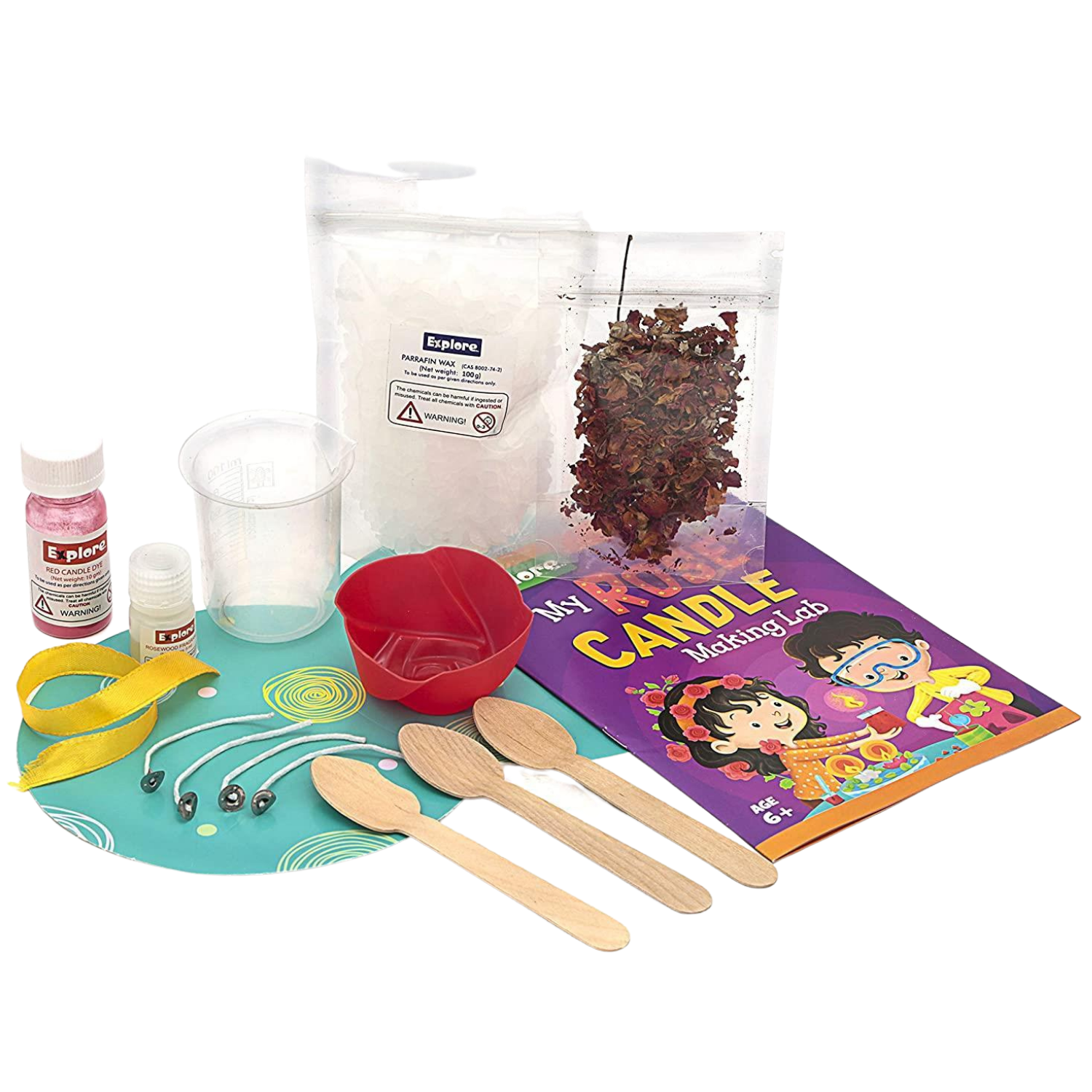 DIY Explore STEM Learner Kit - My Rose Candle Making Lab | MMT Mighty Mojo Toys DIY Explore STEM Learner Kit - My Rose Candle Making Lab | MMT Mighty Mojo Toys