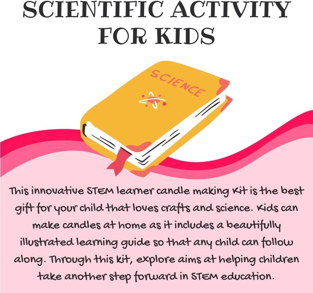 Mighty Mojo STEM Learner My Vanilla Candle Making Lab DYI Kids Science Kit,  1 unit - Kroger